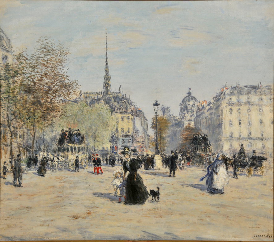 Place St. Michel et la Sainte Chapelle